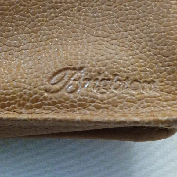 Brighton Orange Leather Wallet - Picture 2 of 7